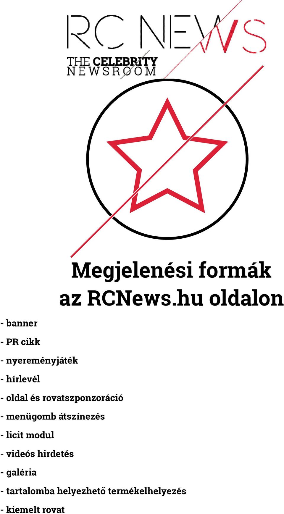 és rovatszponzoráció - menügomb átszínezés - licit modul -