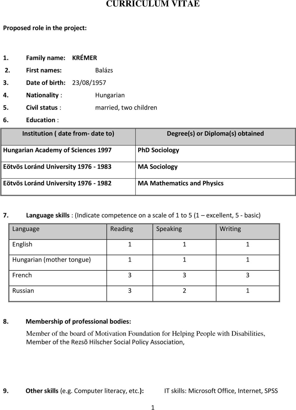 MA Sociology MA Mathematics and Physics 7.
