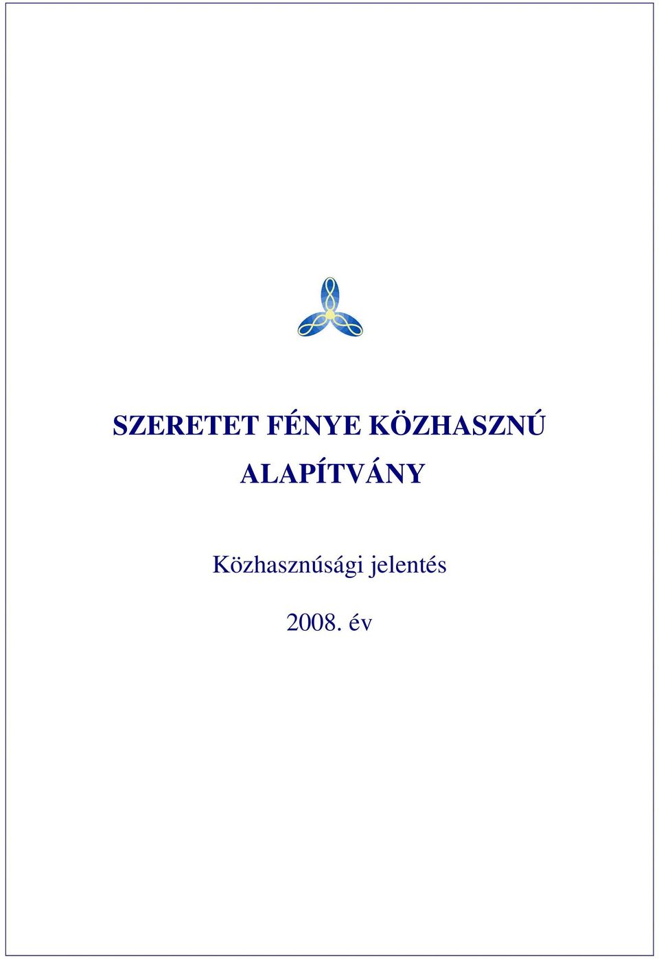 ALAPÍTVÁNY