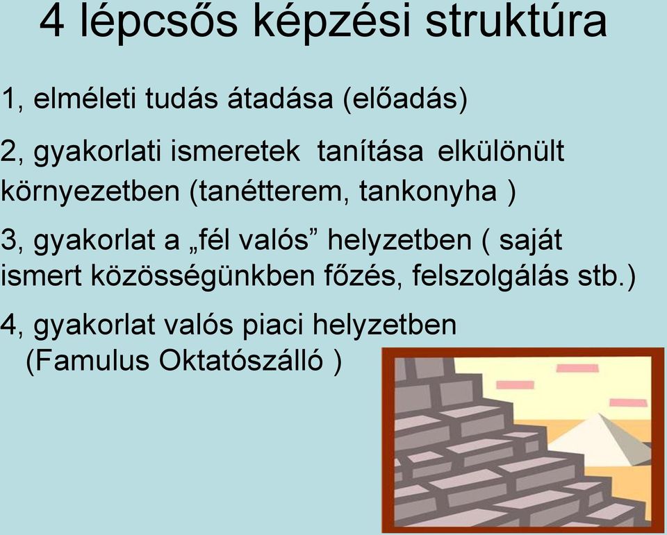 tankonyha ) 3, gyakorlat a fél valós helyzetben ( saját ismert