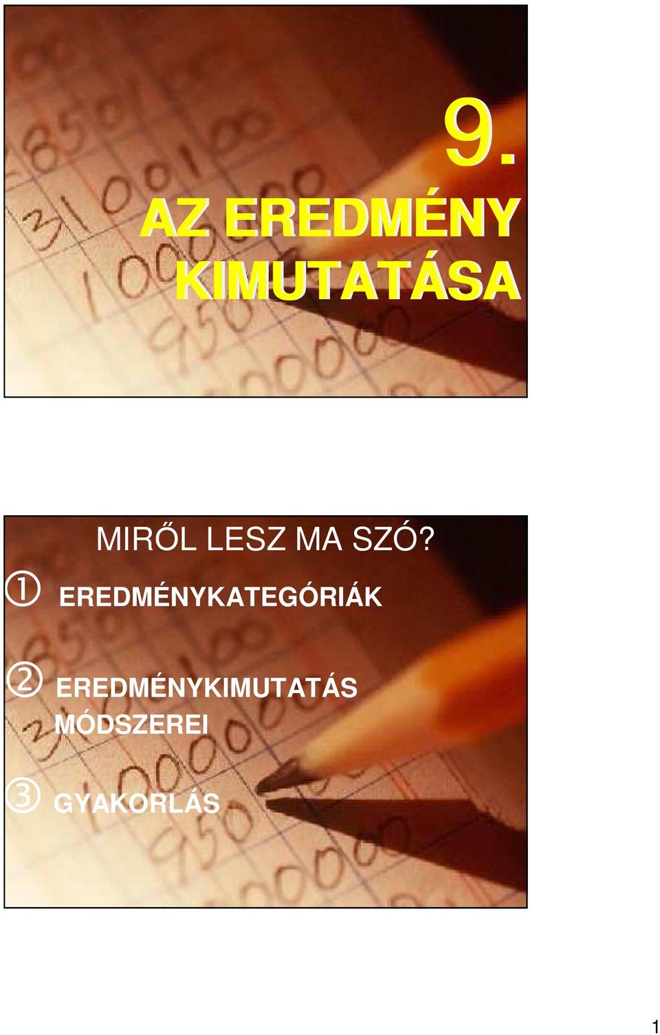 1 EREDMÉNYKATEGÓRIÁK 2