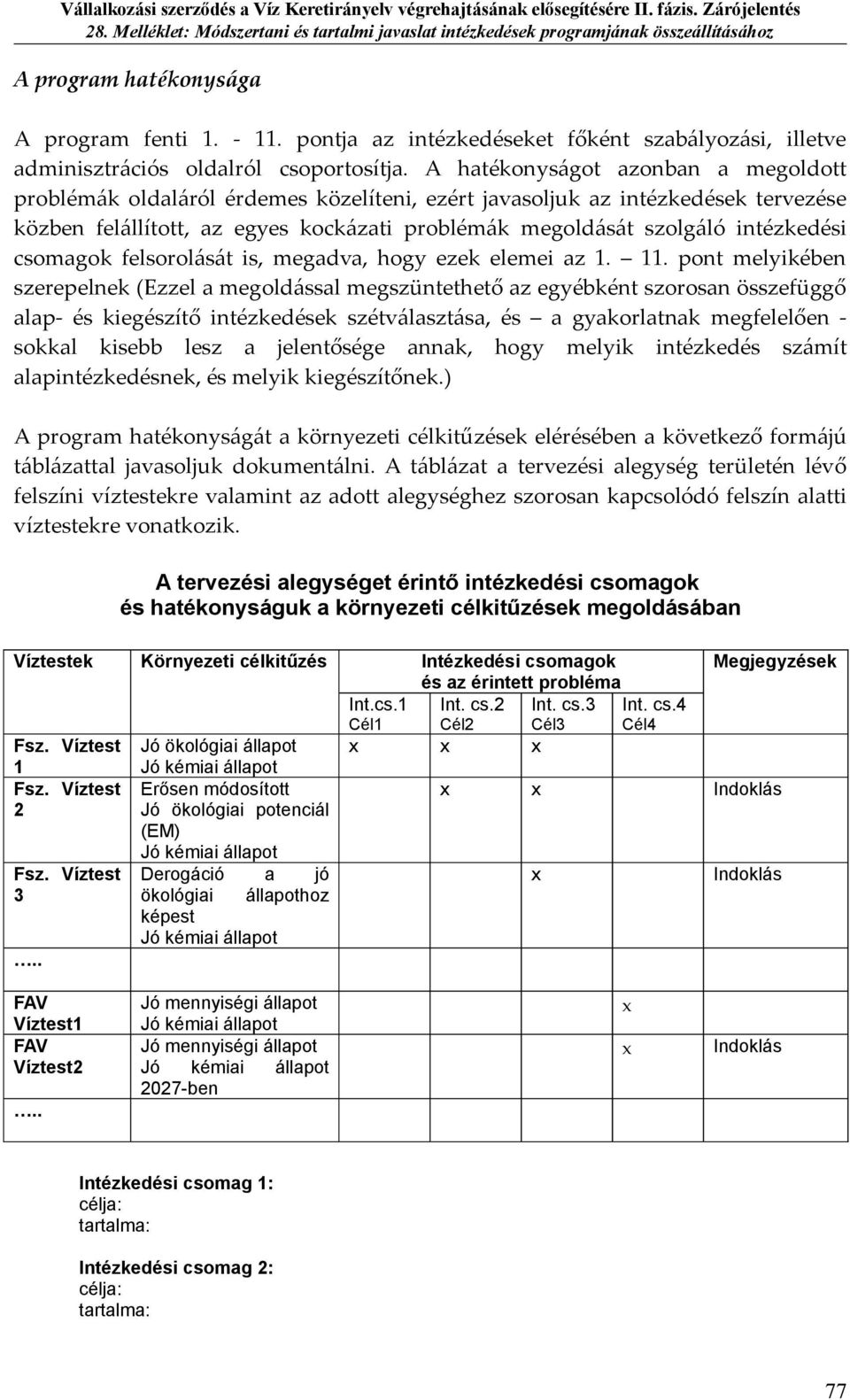 csomagok felsorolását is, megadva, hogy ezek elemei az 1. 11.