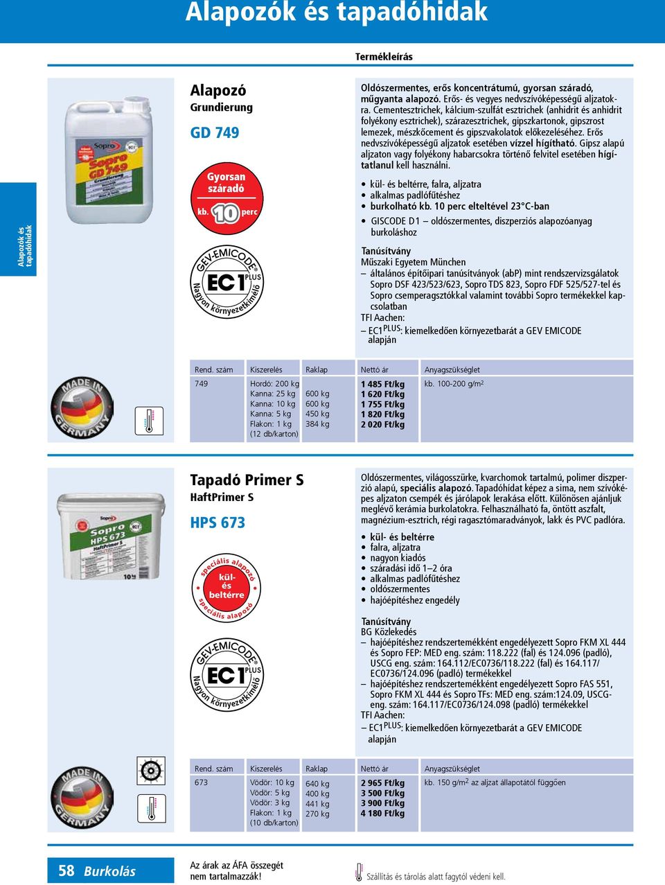 Alapozók és tapadóhidak - PDF Ingyenes letöltés