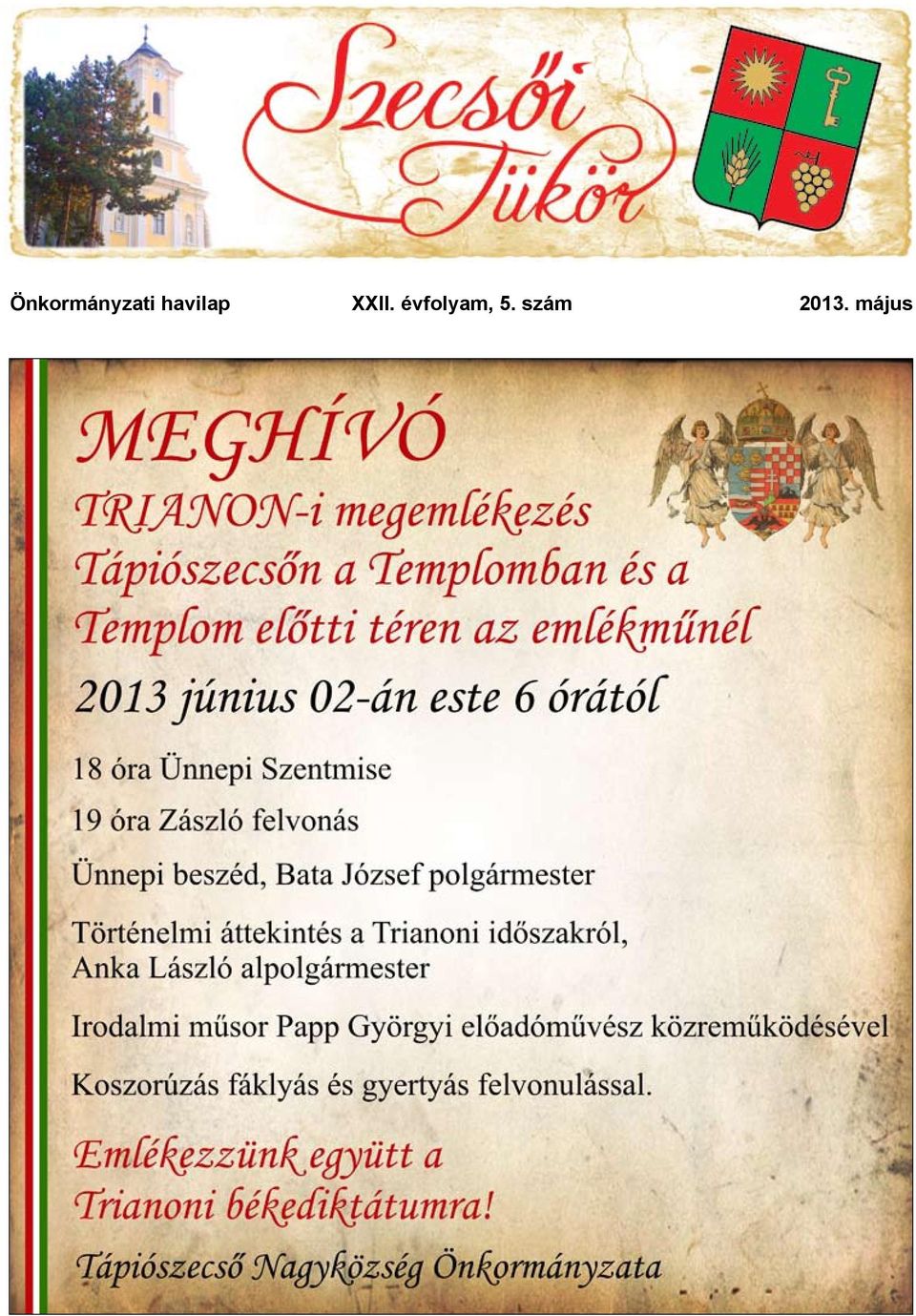 évfolyam, 5.