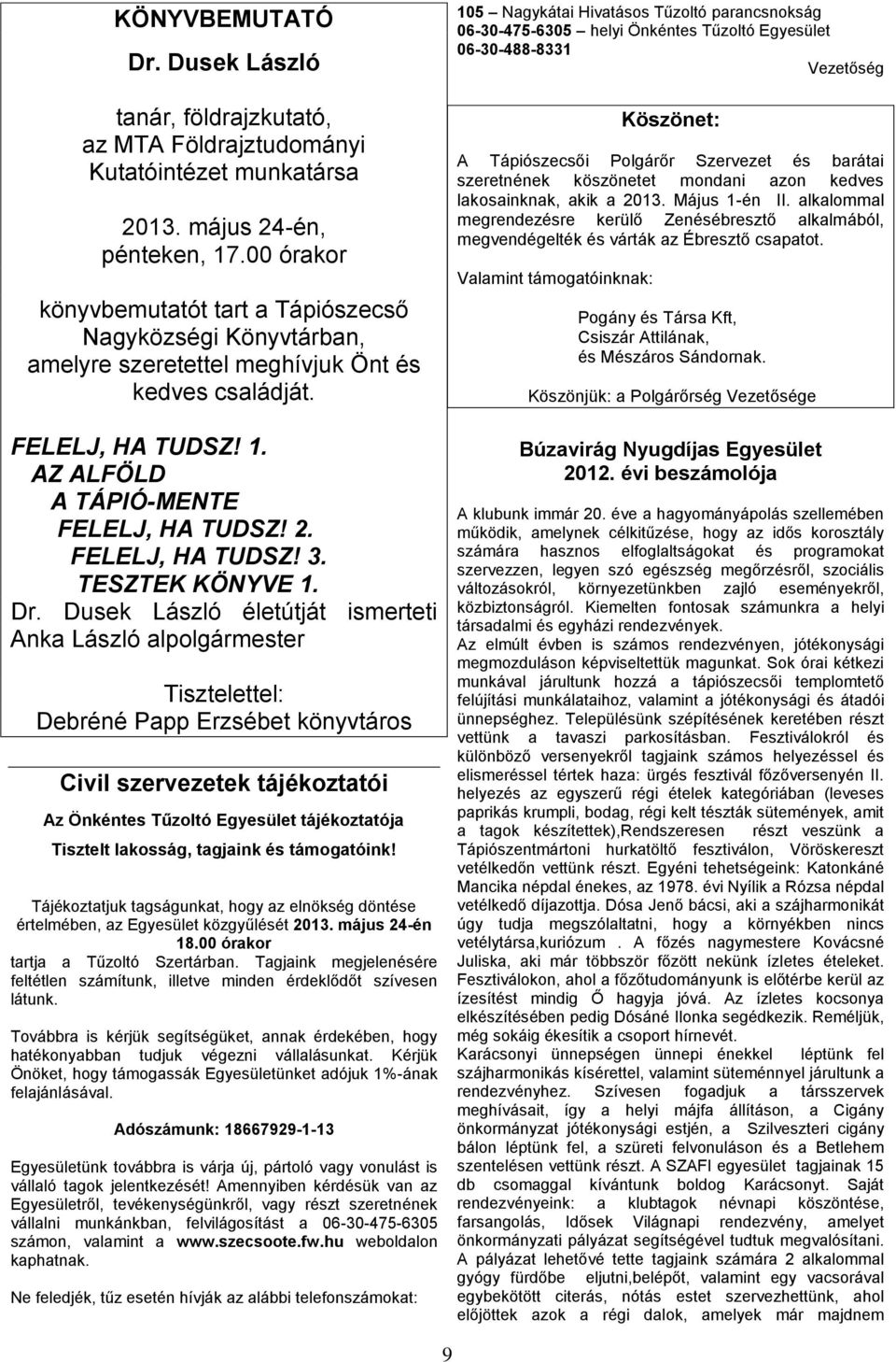 FELELJ, HA TUDSZ! 3. TESZTEK KÖNYVE 1. Dr.