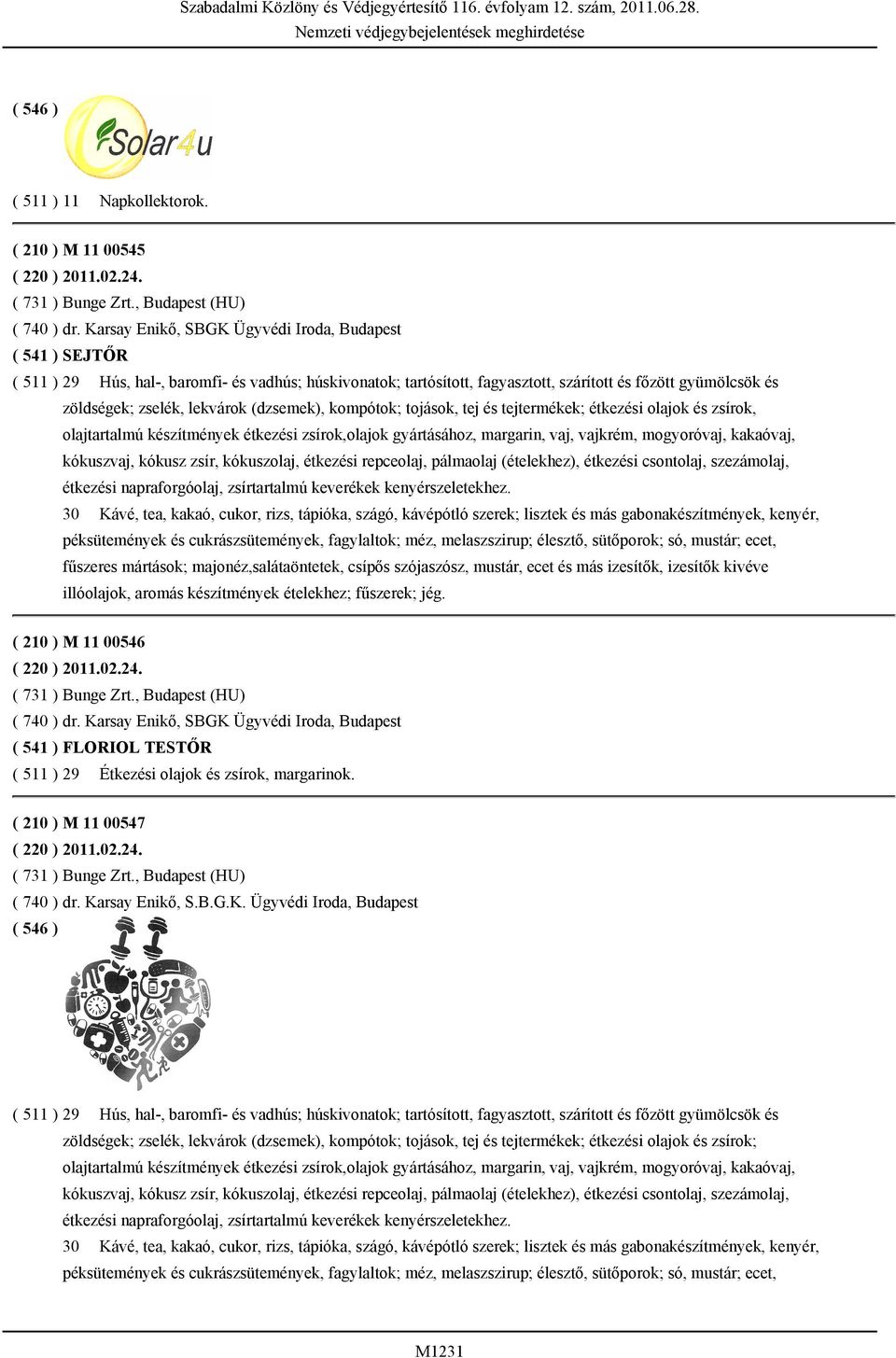 lekvárok (dzsemek), kompótok; tojások, tej és tejtermékek; étkezési olajok és zsírok, olajtartalmú készítmények étkezési zsírok,olajok gyártásához, margarin, vaj, vajkrém, mogyoróvaj, kakaóvaj,