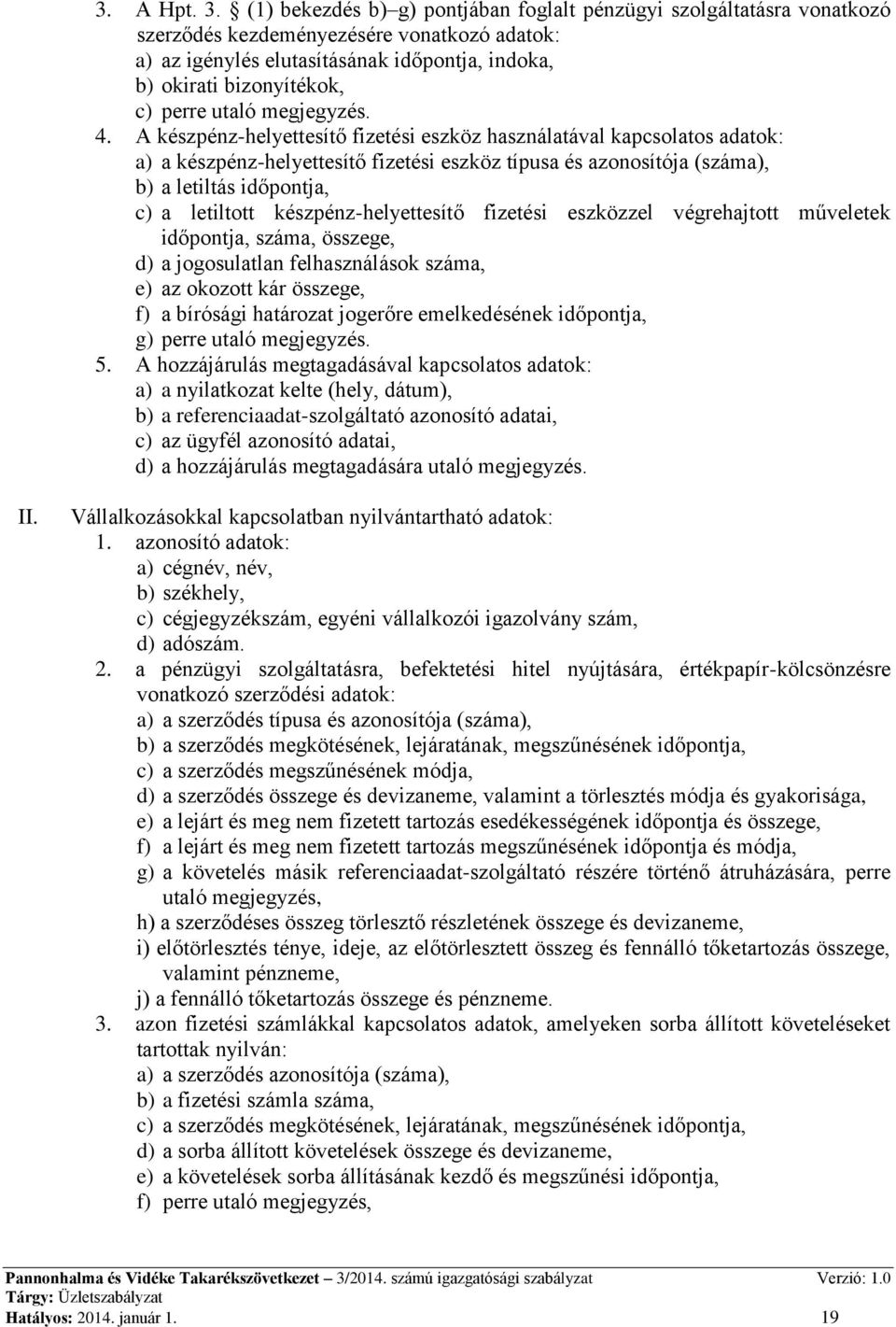 utaló megjegyzés. 4.