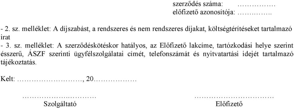 tartalmazó irat - 3. sz.