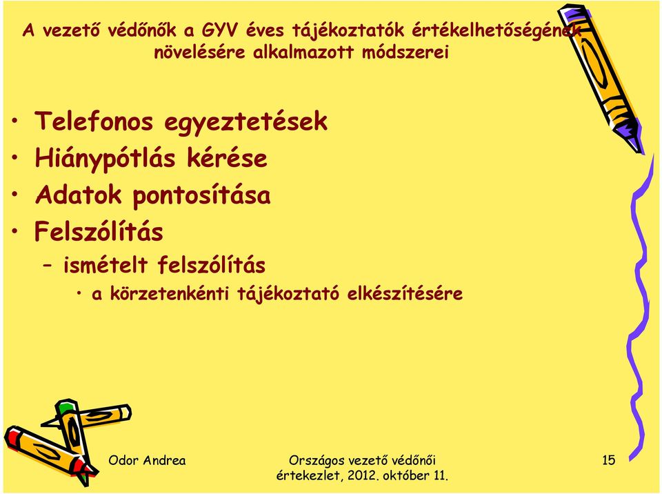 Hiánypótlás kérése Adatok pontosítása Felszólítás ismételt