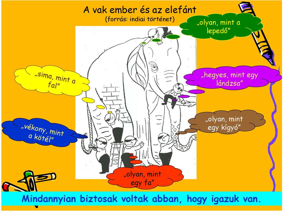 a kötél olyan, mint egy kígyó olyan, mint egy fa 2 Mindannyian
