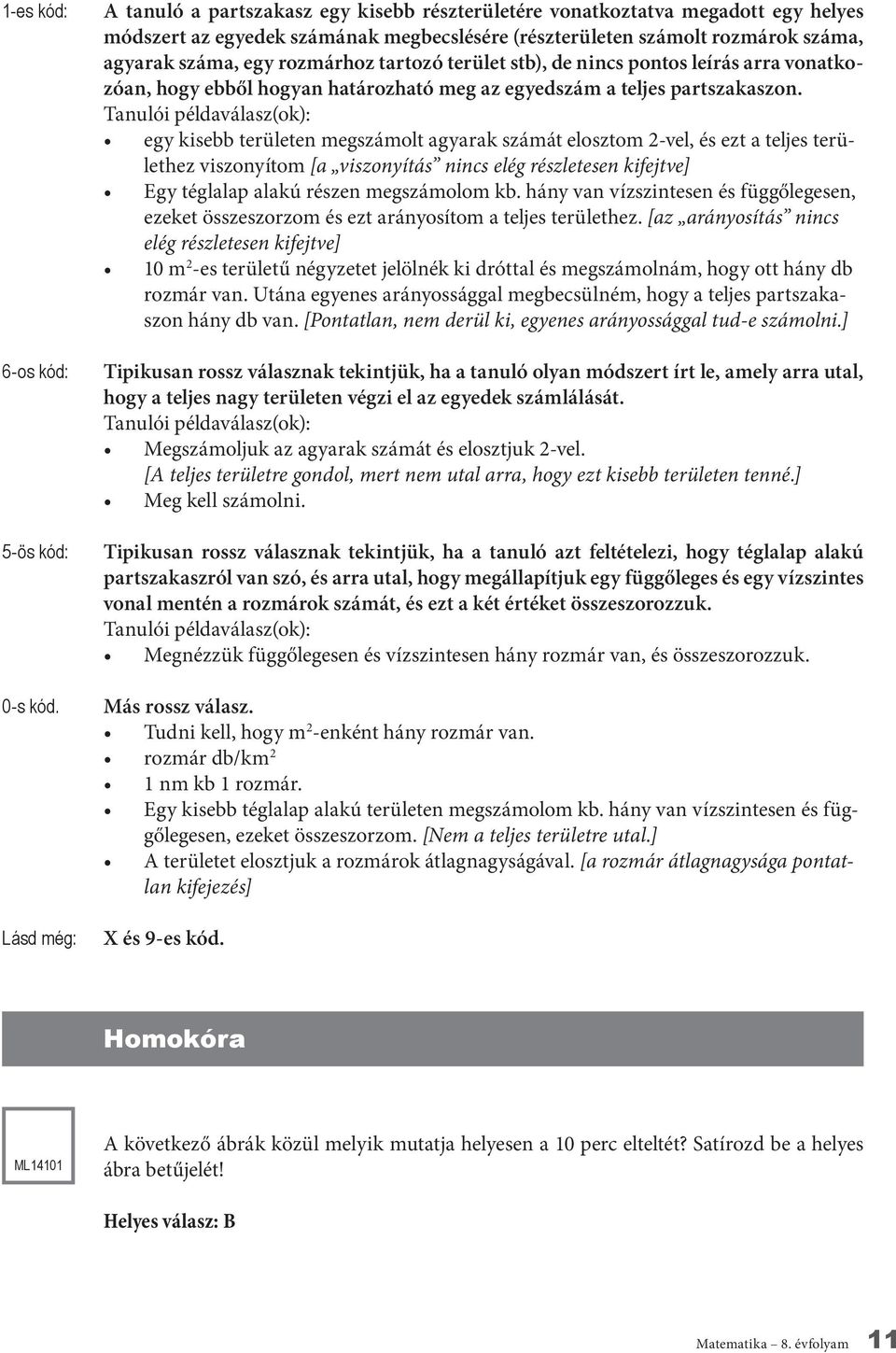 egy kisebb területen megszámolt agyarak számát elosztom 2-vel, és ezt a teljes területhez viszonyítom [a viszonyítás nincs elég részletesen kifejtve] Egy téglalap alakú részen megszámolom kb.