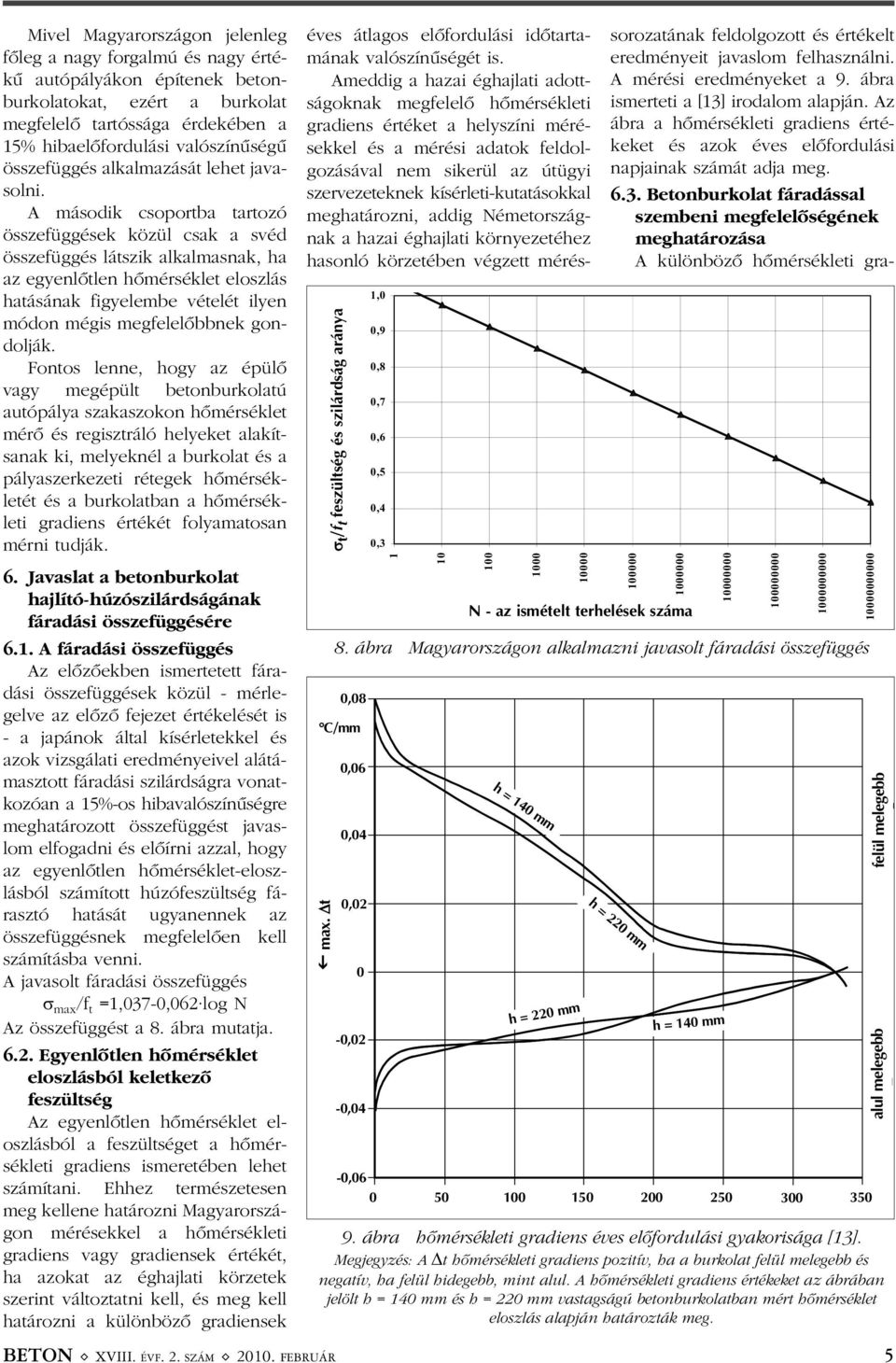 A második csoportba tartozó összefüggések közül csak a svéd összefüggés látszik alkalmasnak, ha az egyenlõtlen hõmérséklet eloszlás hatásának figyelembe vételét ilyen módon mégis megfelelõbbnek