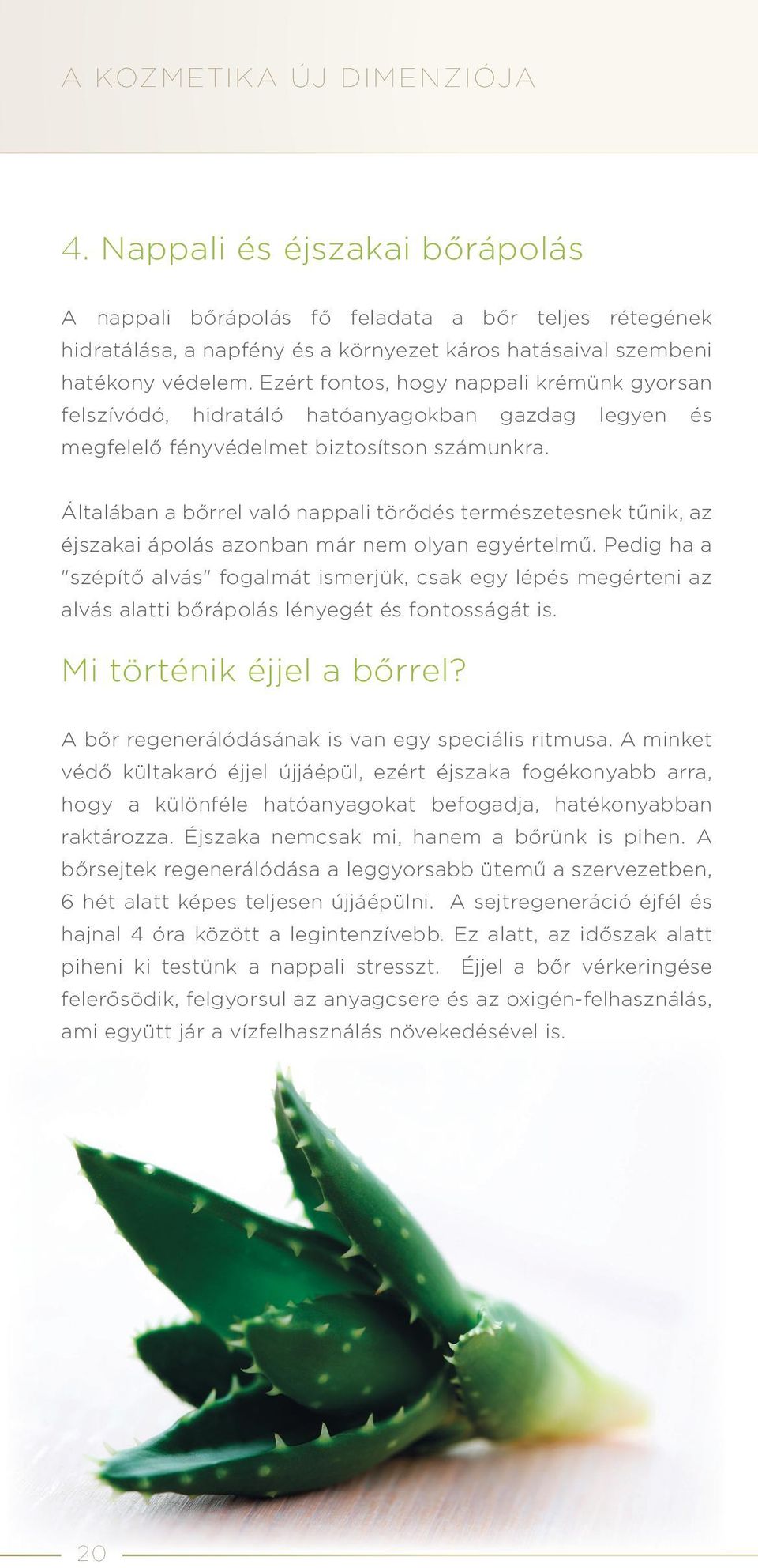 Általában a bőrrel való nappali törődés természetesnek tűnik, az éjszakai ápolás azonban már nem olyan egyértelmű.