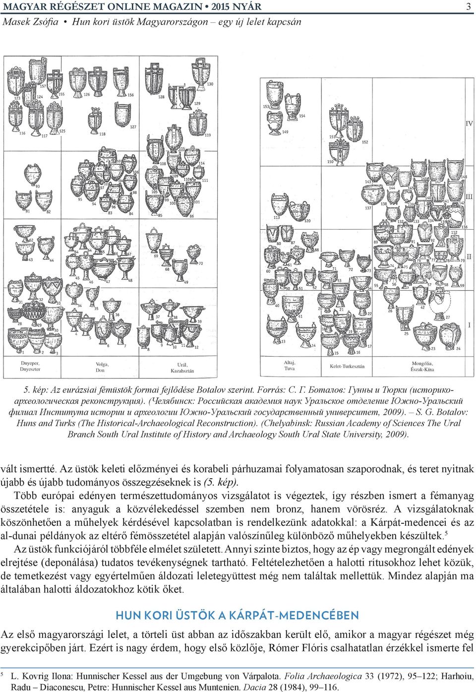 Botalov: Huns and Turks (The Historical-Archaeological Reconstruction).