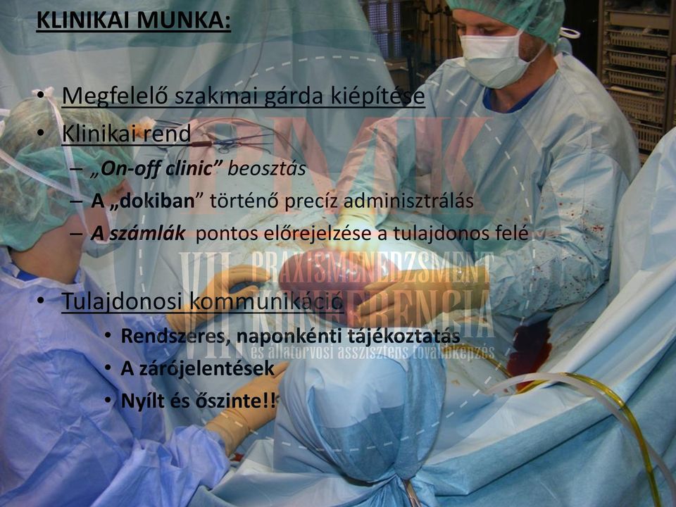 számlák pontos előrejelzése a tulajdonos felé Tulajdonosi