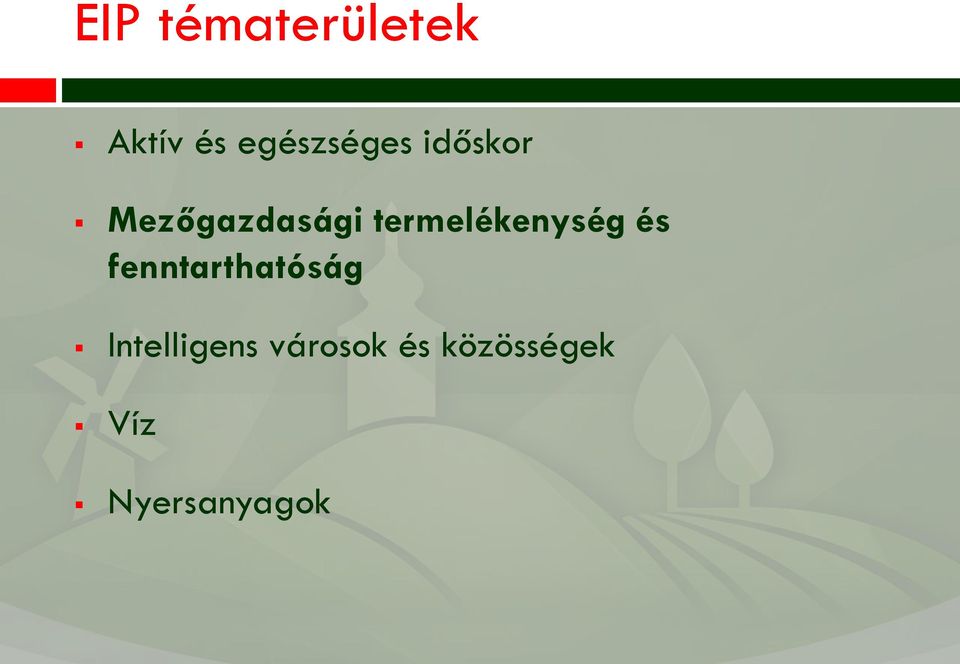 termelékenység és fenntarthatóság
