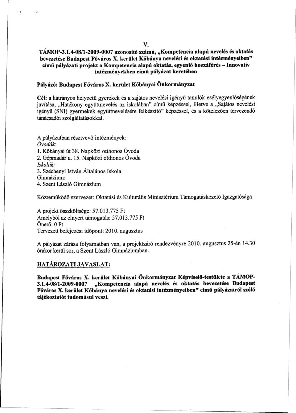 Főváros X.