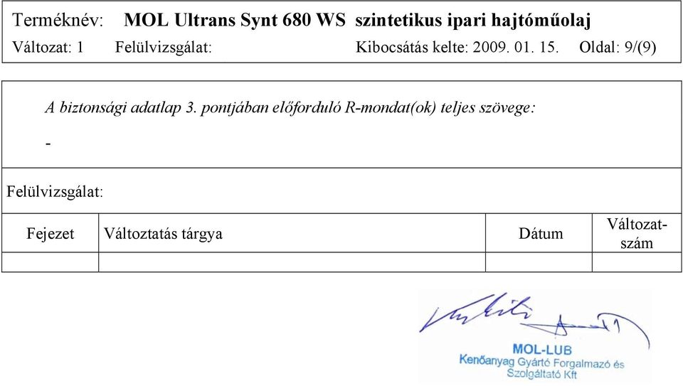 pontjában előforduló R-mondat(ok) teljes szövege: -