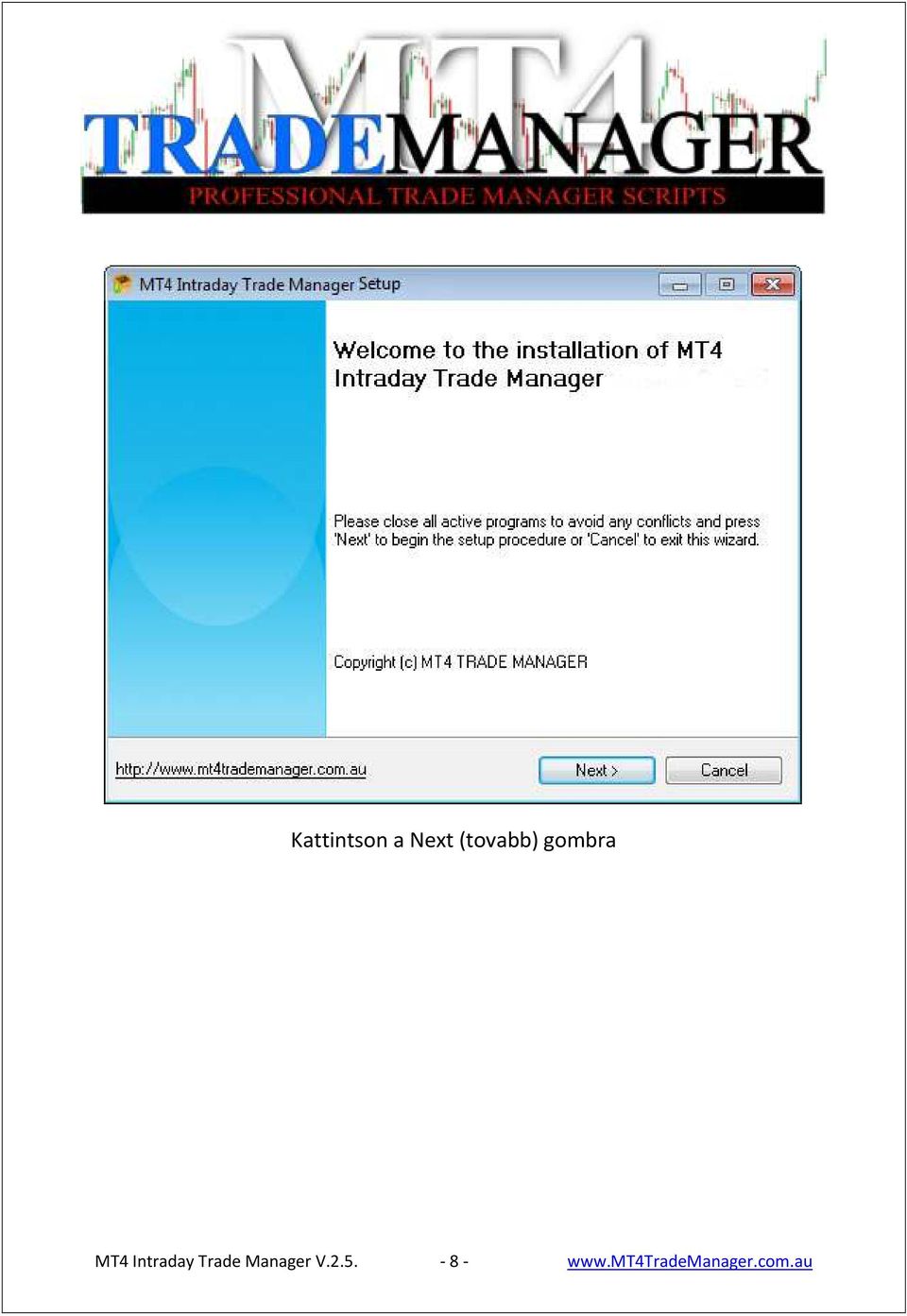 Intraday Trade Manager V.