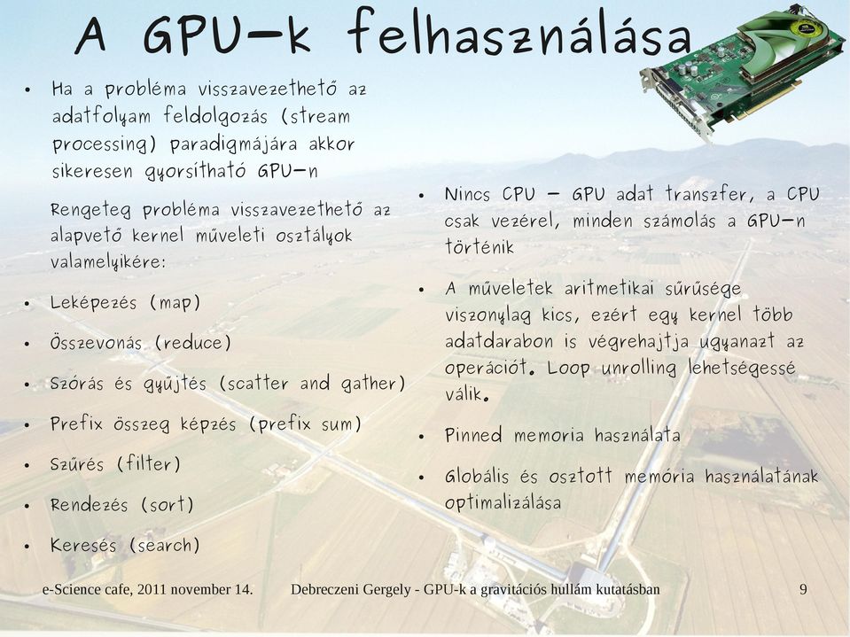 GPU-k a gravitációs hullám kutatásban - PDF Ingyenes letöltés