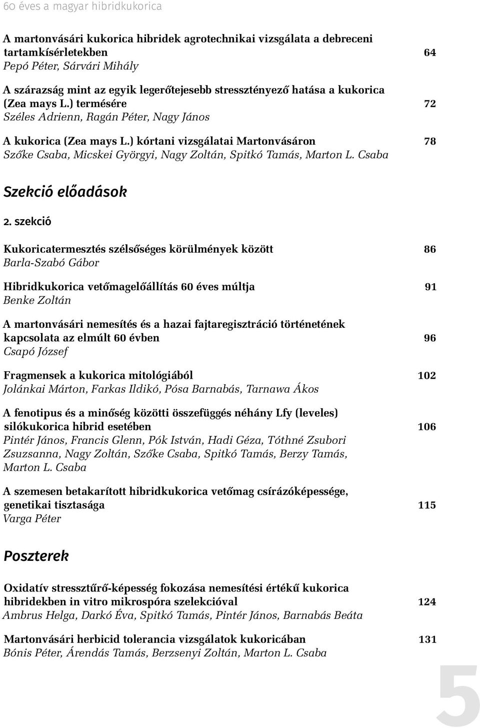 Csaba Szekció előadások 2.