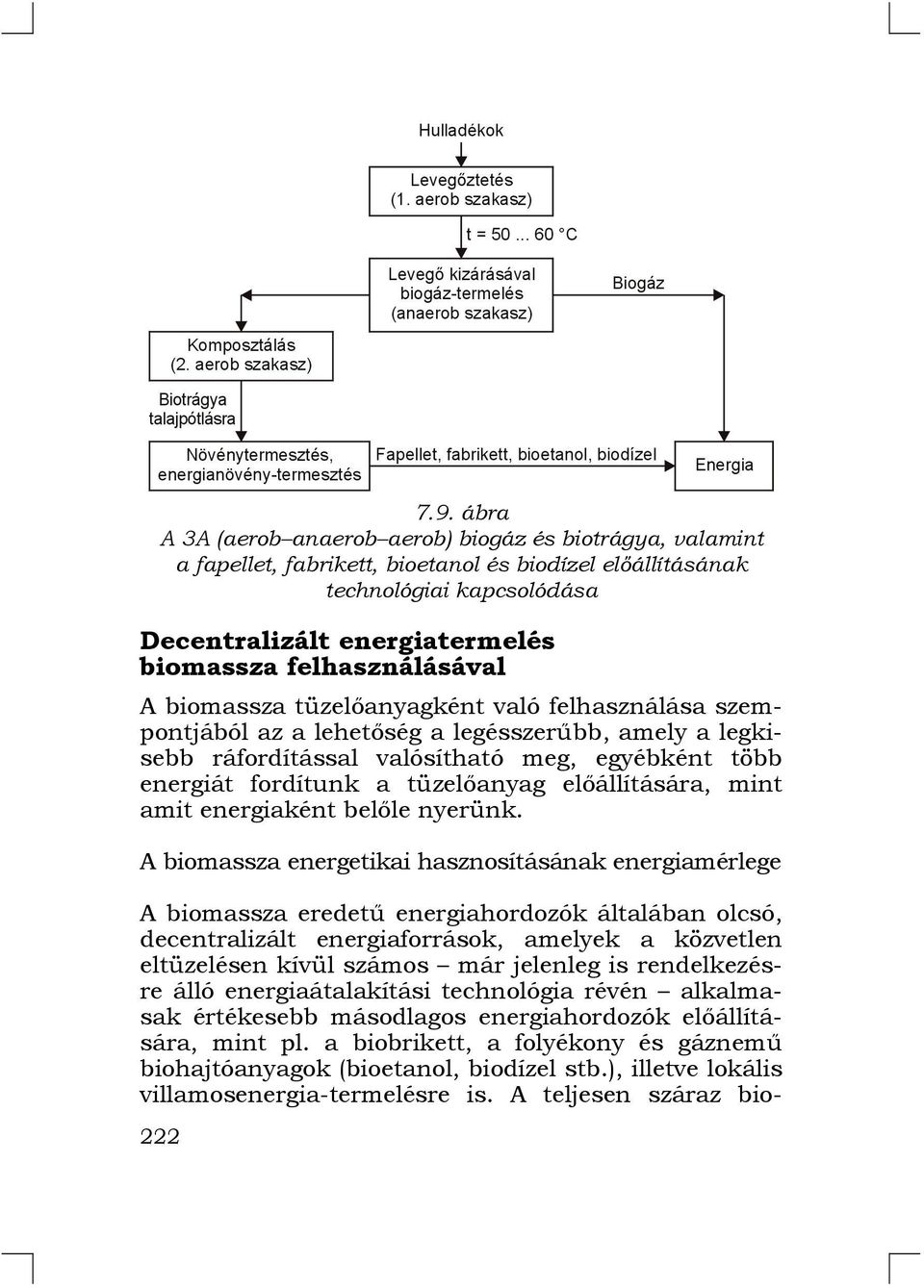 tüzelőanyag előállítására, mint amit energiaként belőle nyerünk.