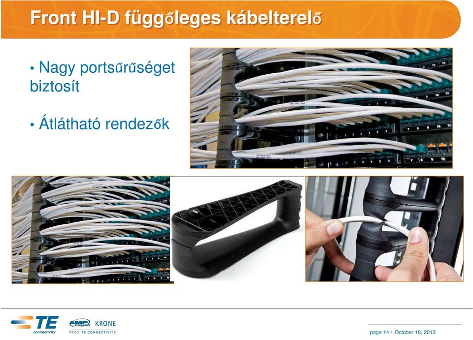 portsűrűséget biztosít