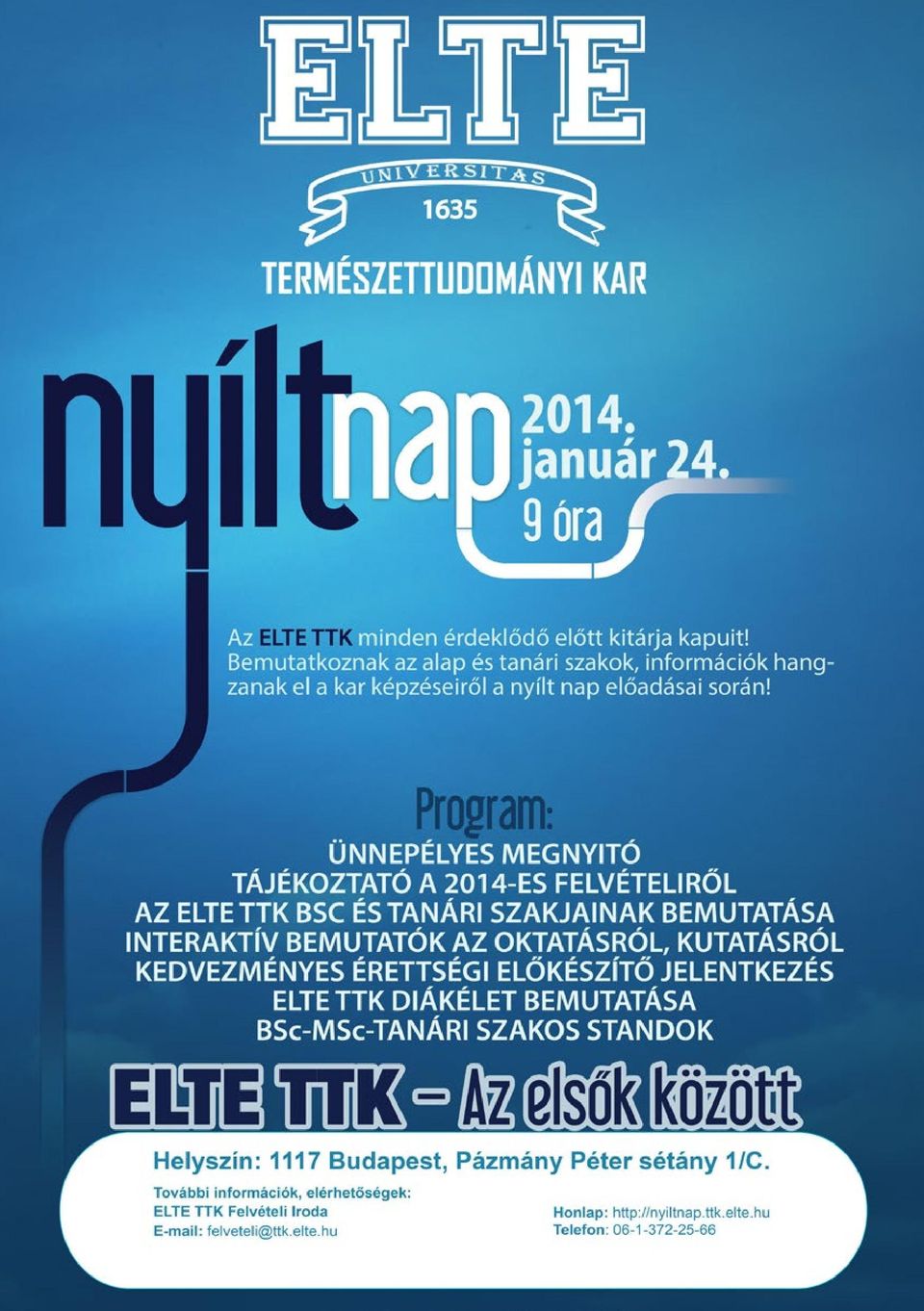 ELTE-TTK Központi előadások a Nagytermekben - PDF Free Download