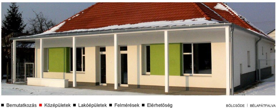 Lakóépületek