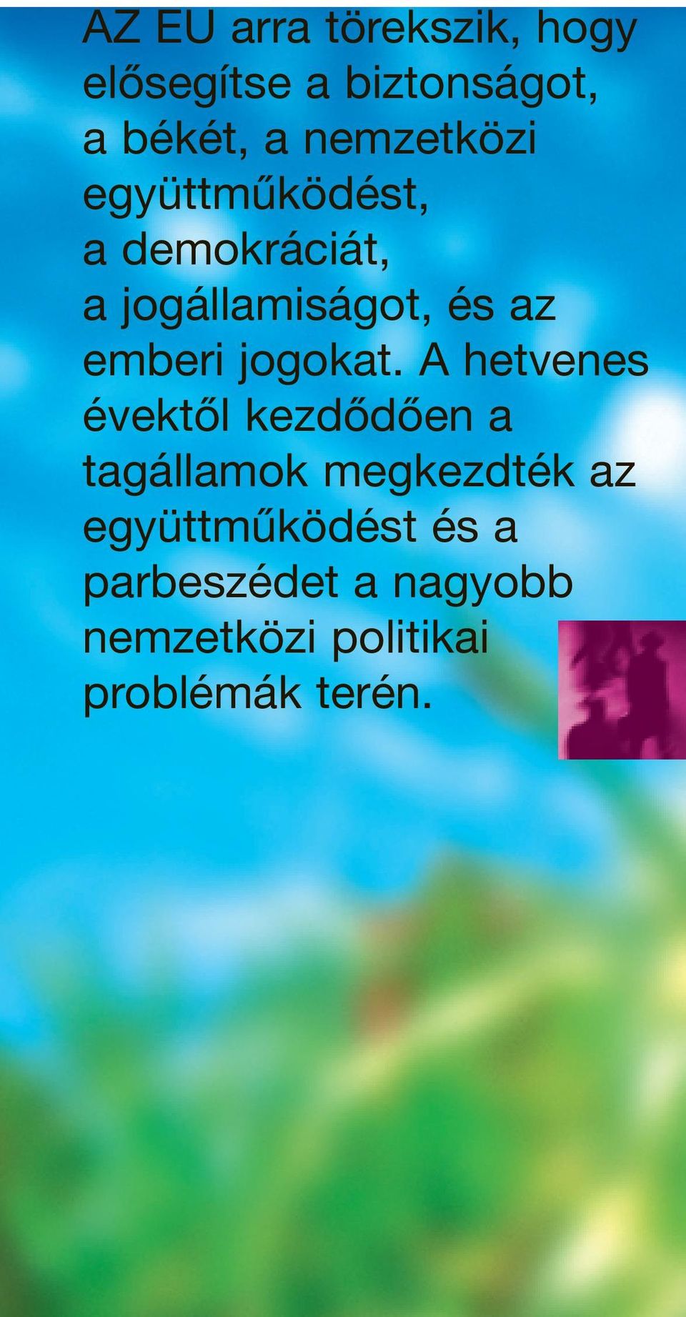 emberi jogokat.