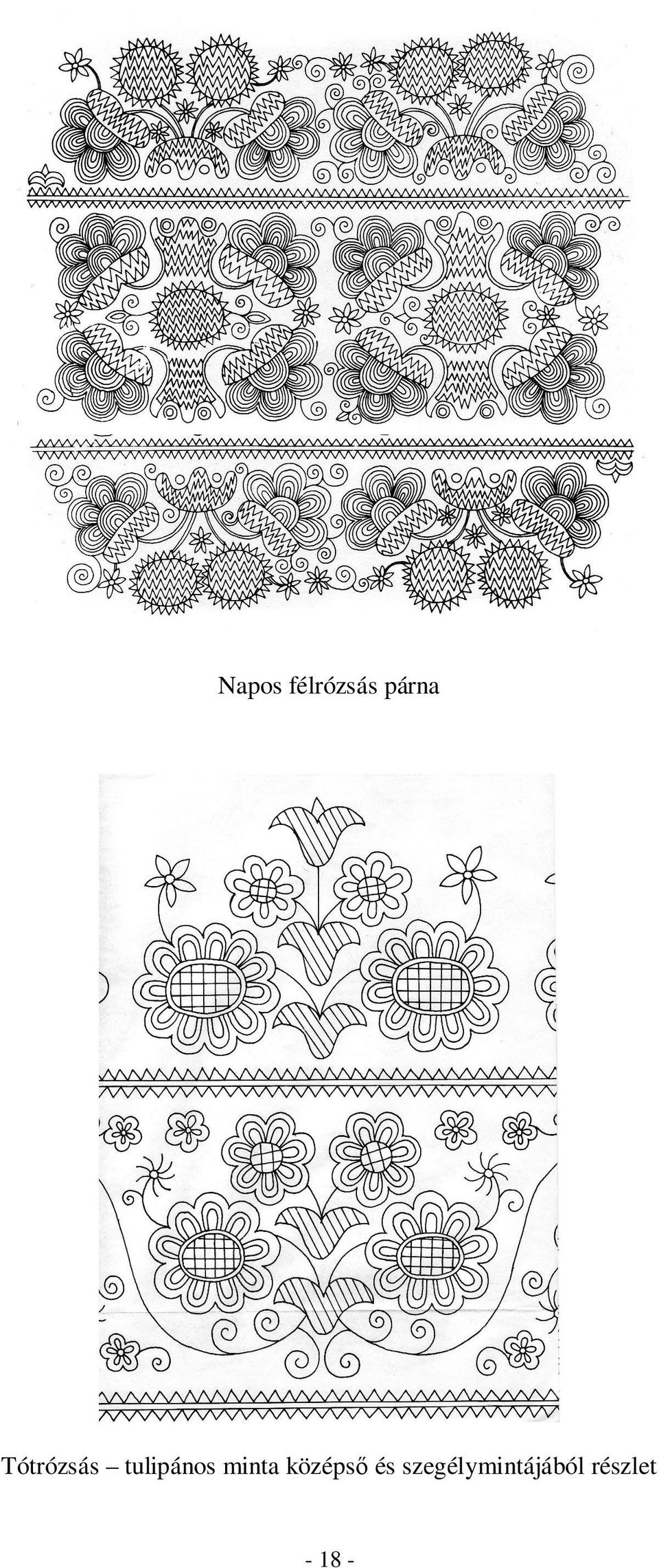 minta középső és