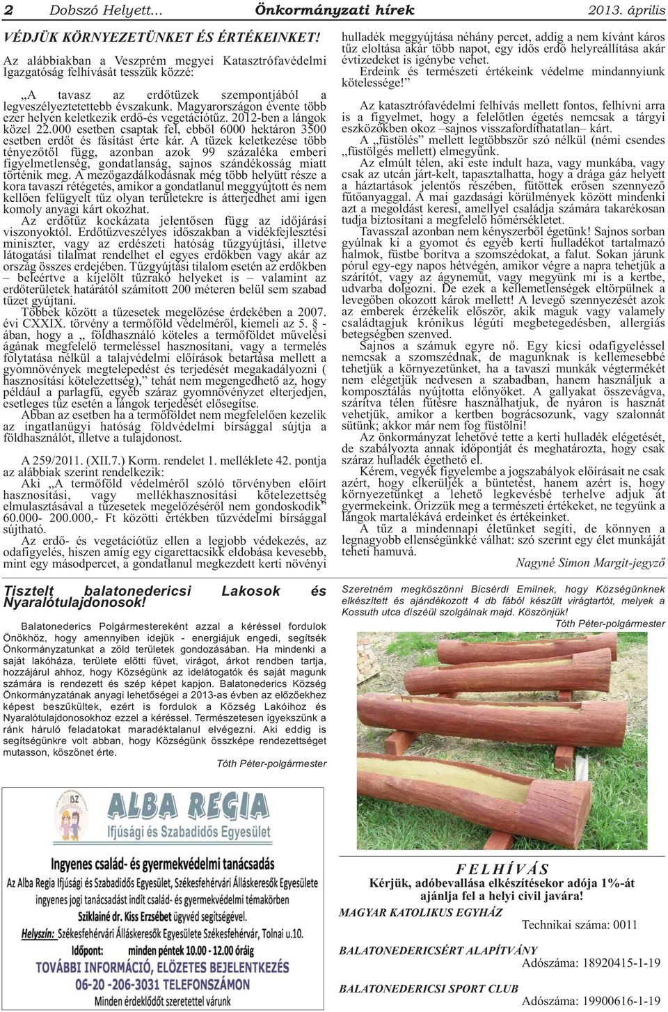 Magyarországon évente több ezer helyen keletkezik erdő-és vegetációtűz. 2012-ben a lángok közel 22.000 esetben csaptak fel, ebből 6000 hektáron 3500 esetben erdőt és fásítást érte kár.