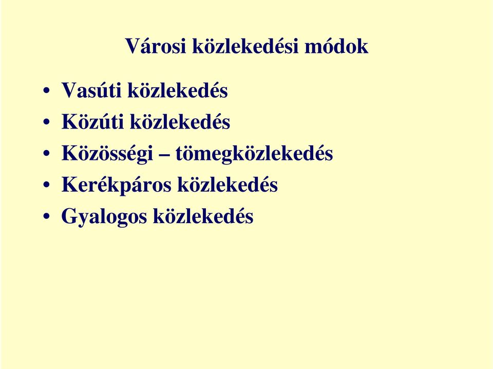 Közösségi tömegközlekedés