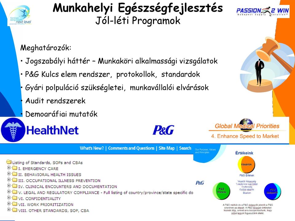elem rendszer, protokollok, standardok Gyári polpuláció