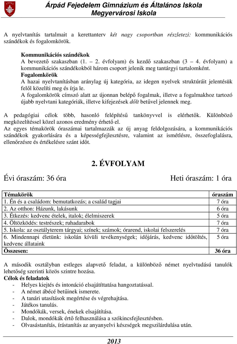 Fogalomkörök A hazai nyelvtanításban aránylag új kategória, az idegen nyelvek struktúráit jelentésük felől közelíti meg és írja le.