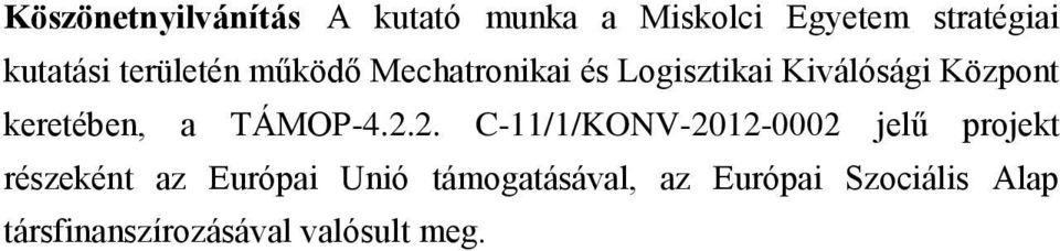 a TÁMOP-4.2.