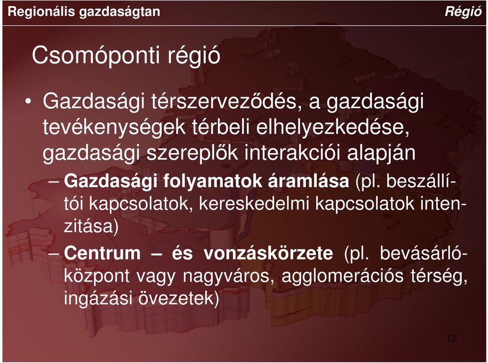 folyamatok áramlása (pl.