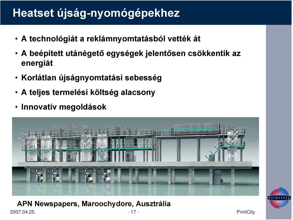 Korlátlan újságnyomtatási sebesség A teljes termelési költség alacsony