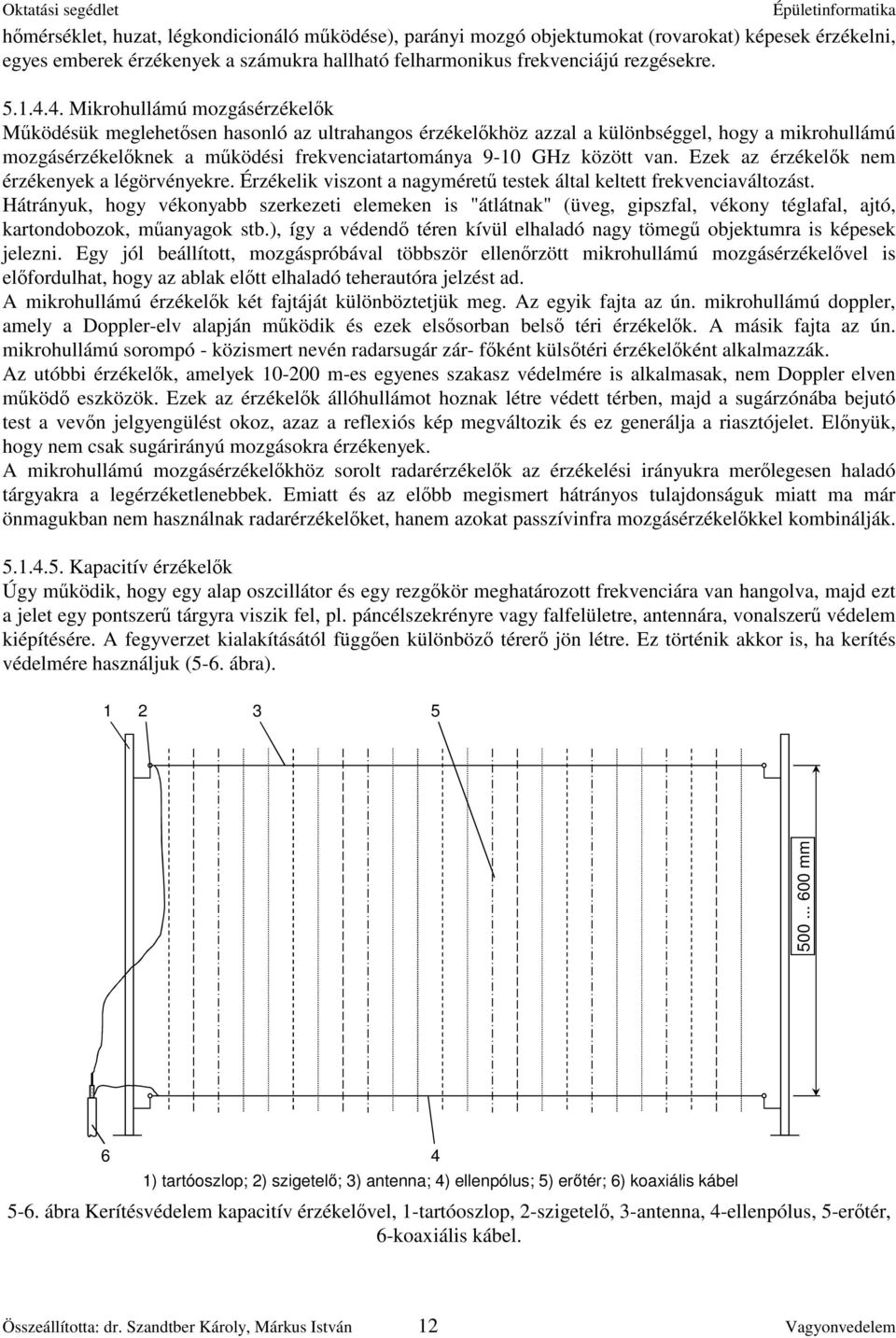 5. Vagyonvédelmi berendezések és rendszerek, tzjelz berendezések - PDF Free  Download