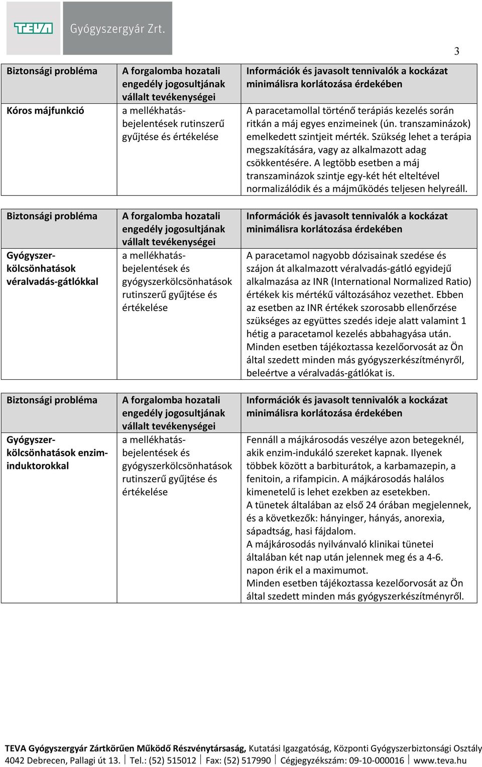 A legtöbb esetben a máj transzaminázok szintje egy-két hét elteltével normalizálódik és a májműködés teljesen helyreáll.