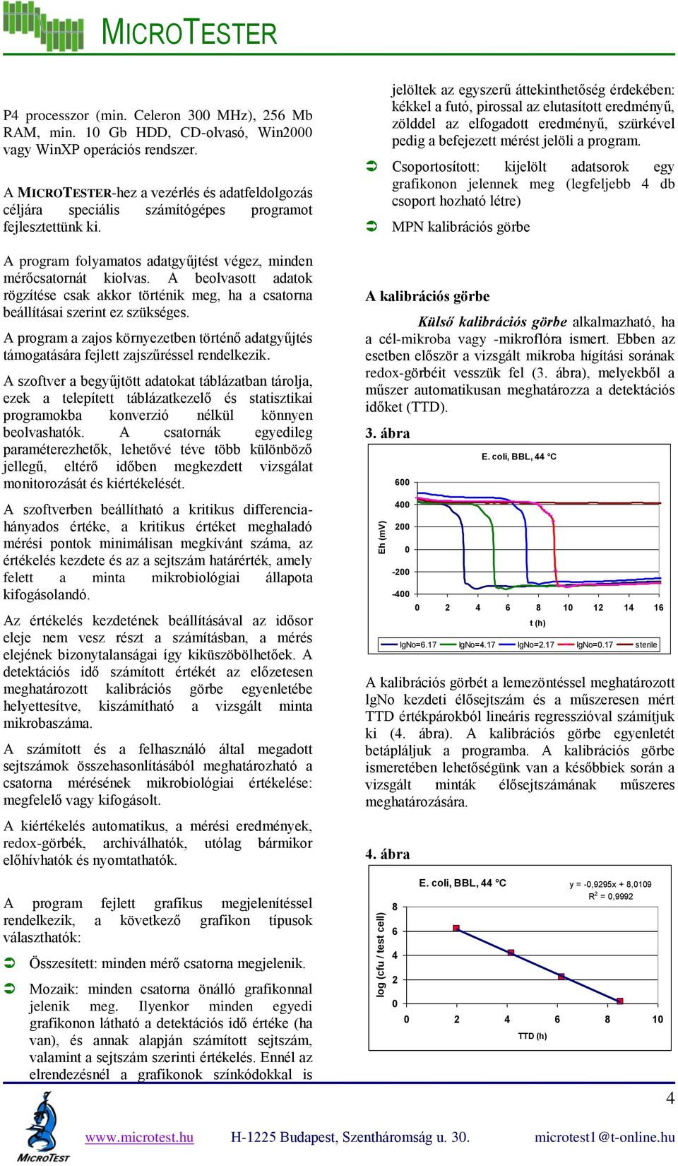 A beolvasott adatok rögzítése csak akkor történik meg, ha a csatorna beállításai szerint ez szükséges. A program a zajos környezetben történő adatgyűjtés támogatására fejlett zajszűréssel rendelkezik.