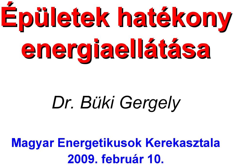 Büki Gergely Magyar