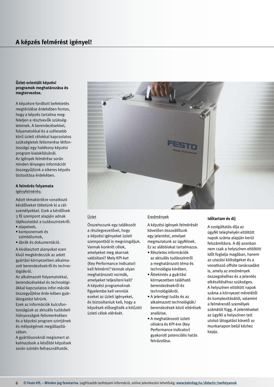 A berendezésekkel, folyamatokkal és a szélesebb körű üzleti célokkal kapcsolatos szükségletek felismerése létfontosságú egy hatékony képzési program kialakításánál.