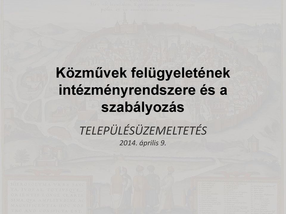 szabályozás