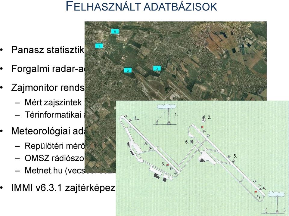 Meteorológiai adatbázis: Repülőtéri mérőrendszer Metgarden OMSZ