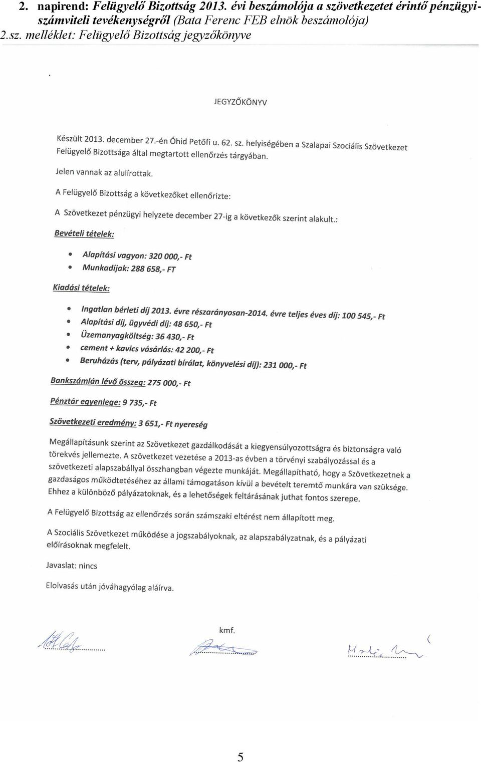 pénzügyiszámviteli tevékenységről (Bata Ferenc