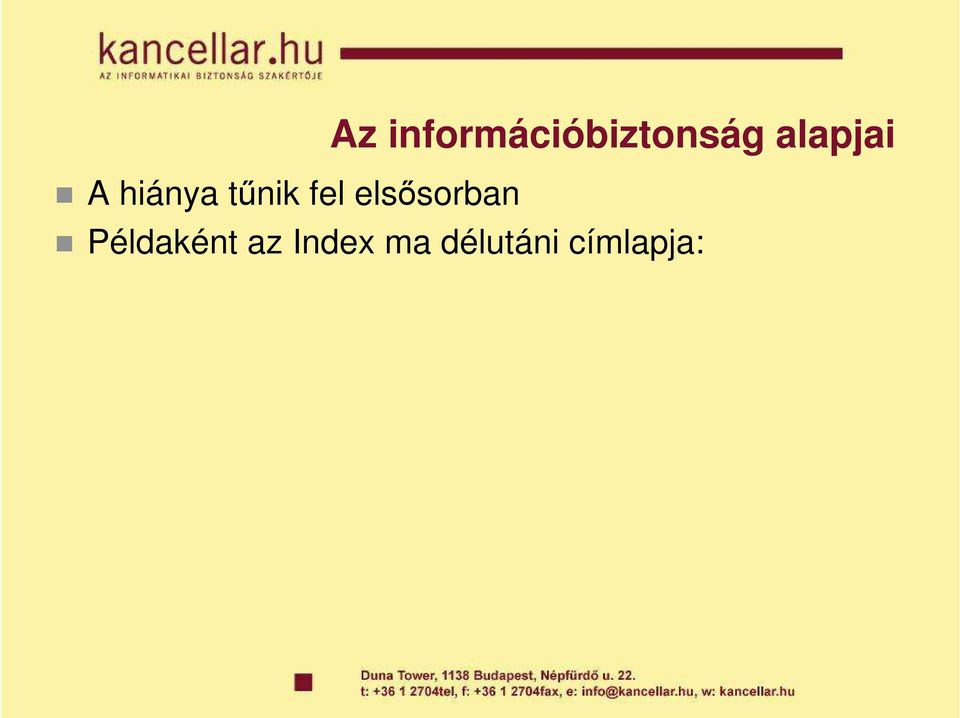 információbiztonság