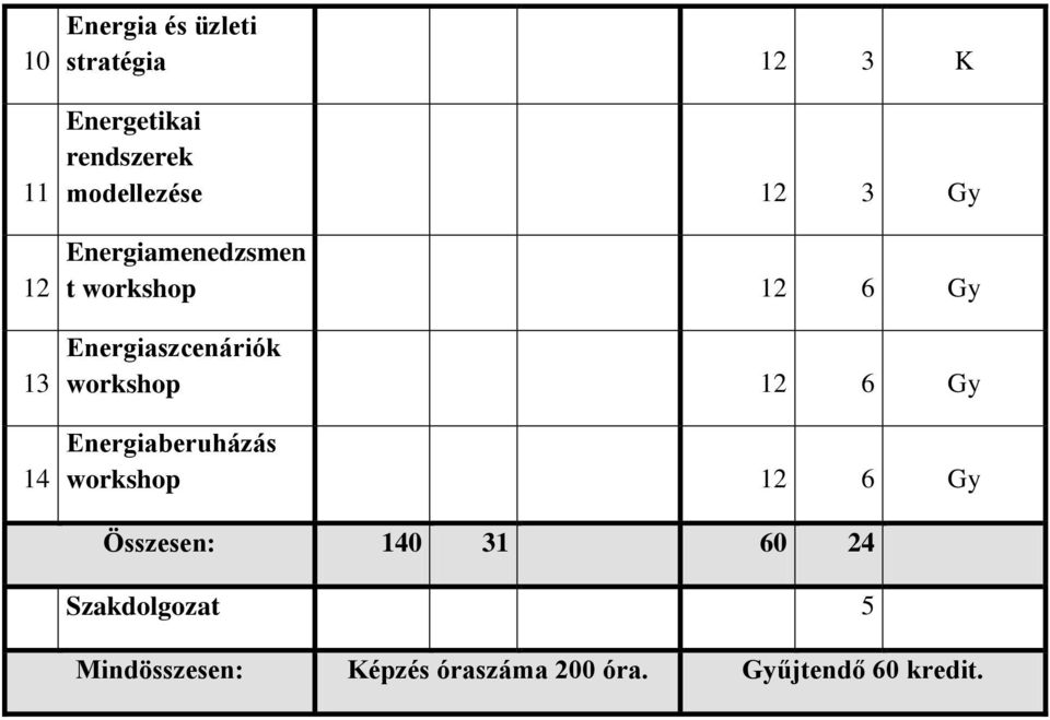 Energiaszcenáriók workshop 12 6 Gy Energiaberuházás workshop 12 6 Gy