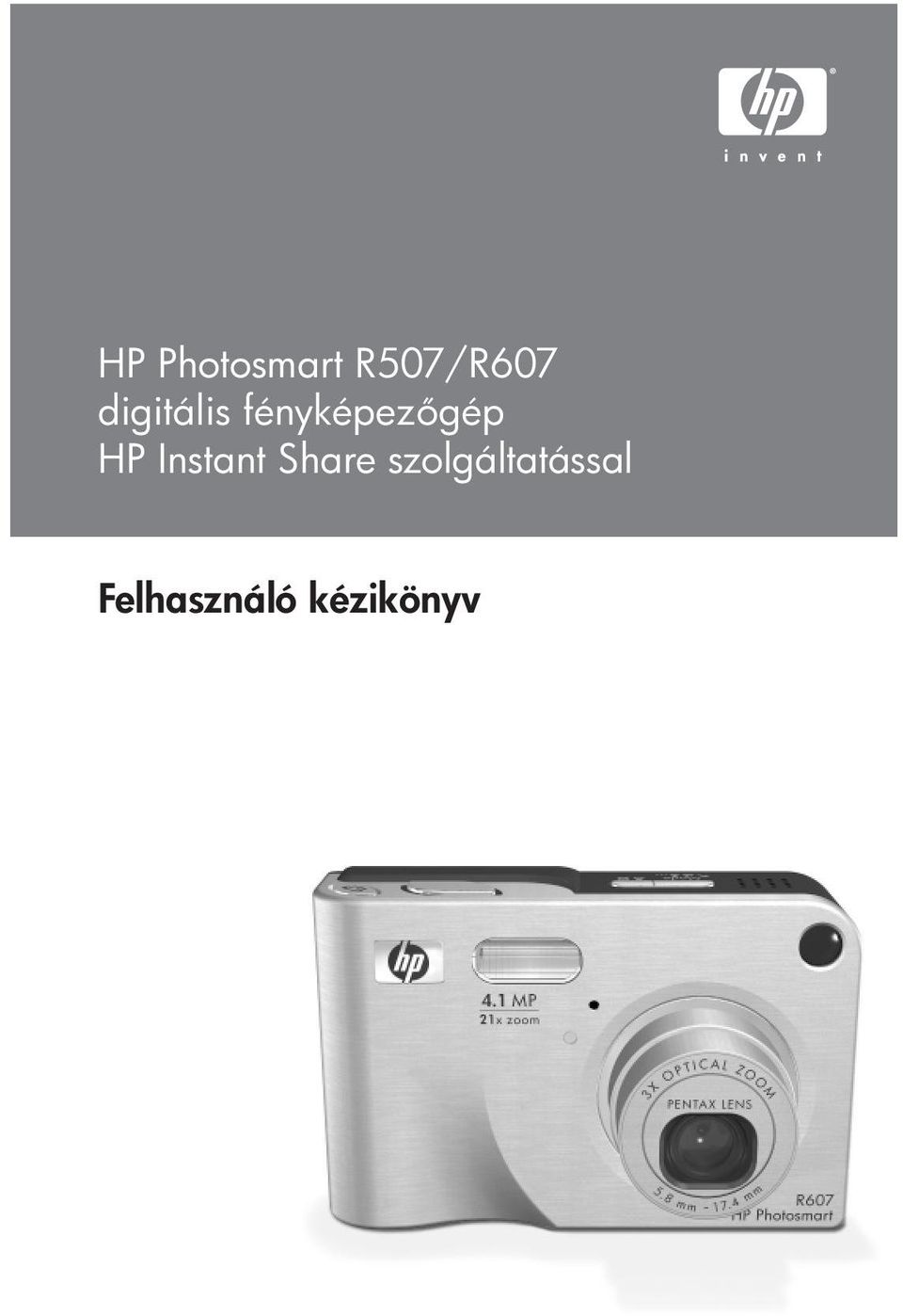 HP Photosmart R507/R607. HP Instant Share szolgáltatással - PDF Ingyenes  letöltés