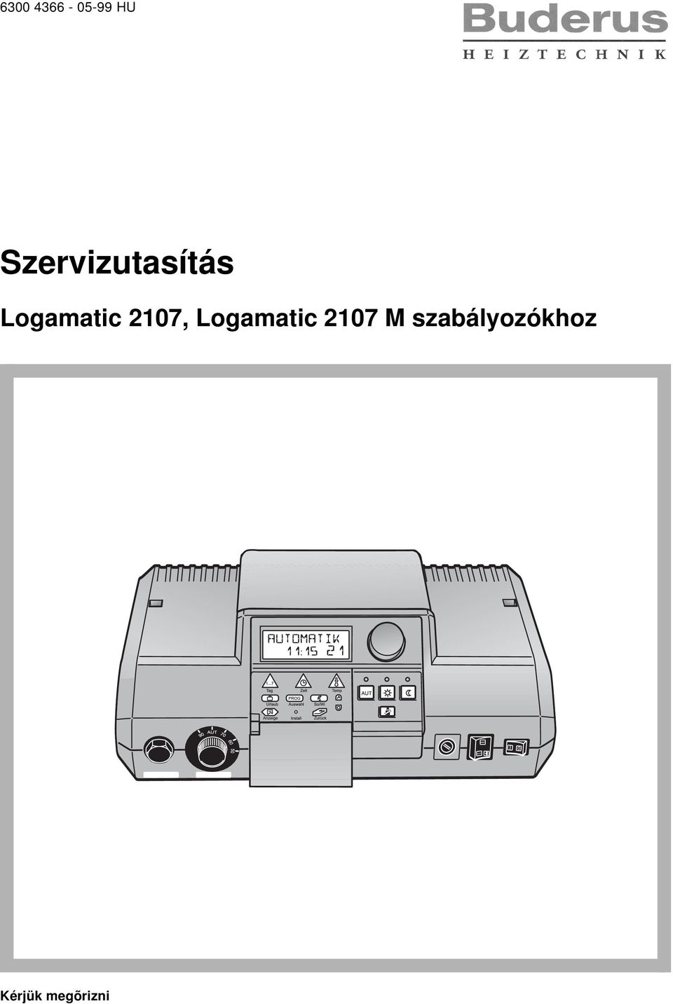 Logamatic 2107,